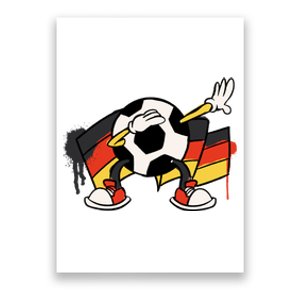 Dabbing Germany Soccer Ball Poster