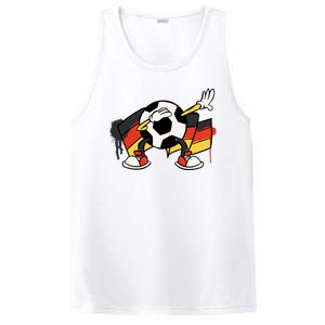 Dabbing Germany Soccer Ball PosiCharge Competitor Tank