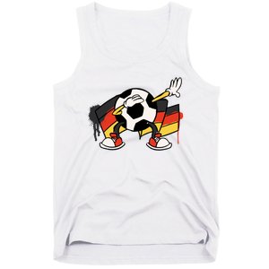 Dabbing Germany Soccer Ball Tank Top