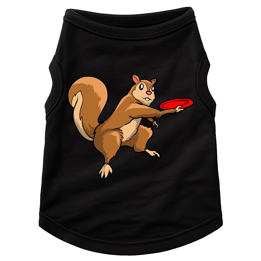 Disc Golf Squirrel Frolf Frisbee Golf Disc Gift Doggie Tank