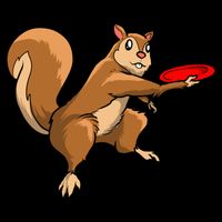 Disc Golf Squirrel Frolf Frisbee Golf Disc Gift Doggie Tank