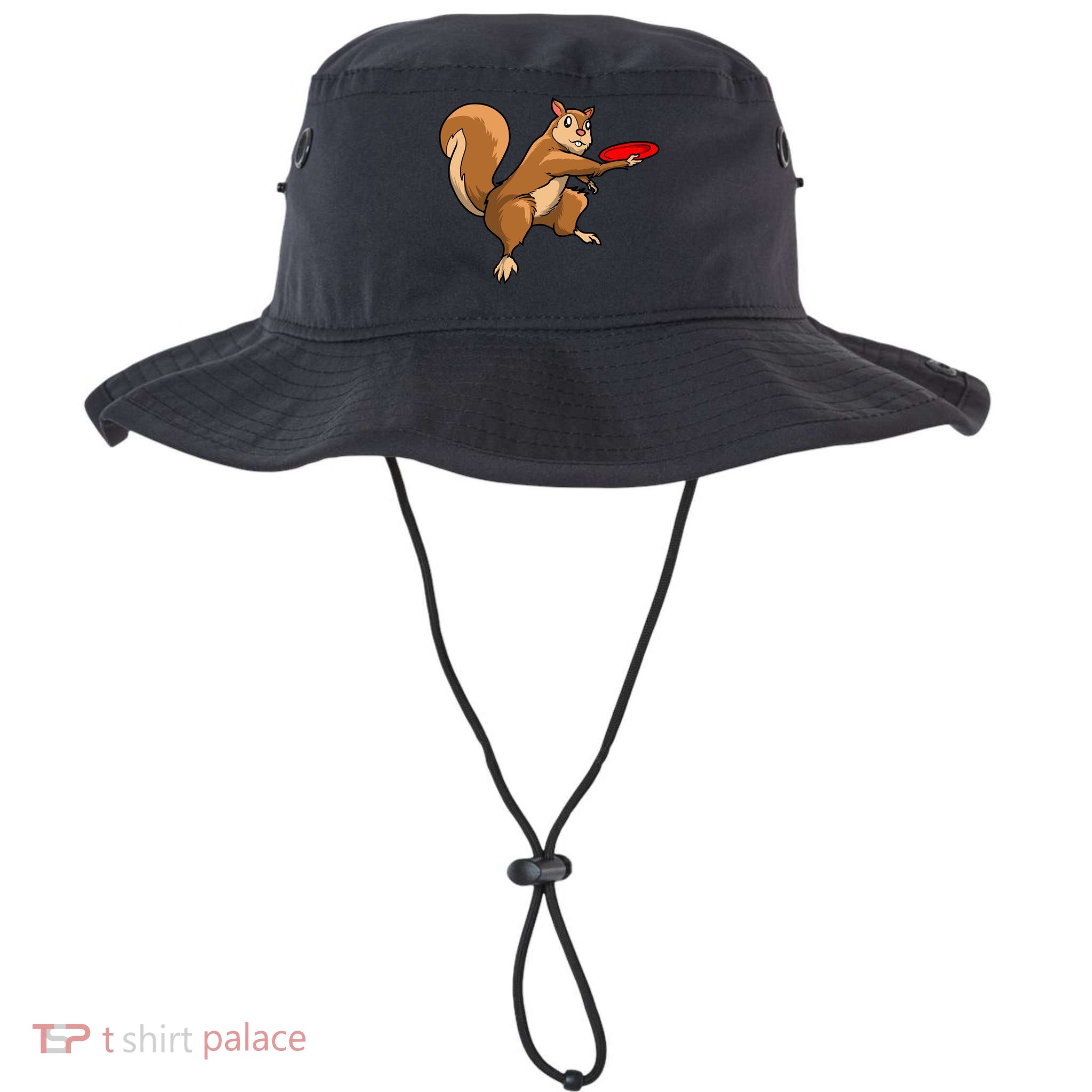 Disc Golf Squirrel Frolf Frisbee Golf Disc Gift Bucket Hat