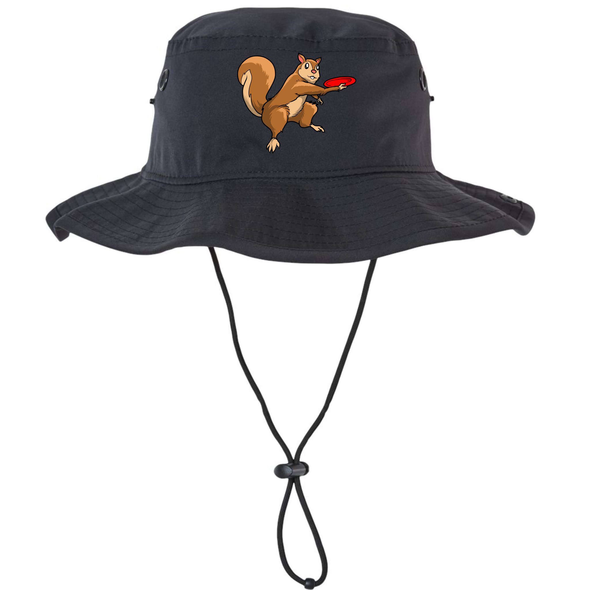 Disc Golf Squirrel Frolf Frisbee Golf Disc Gift Bucket Hat