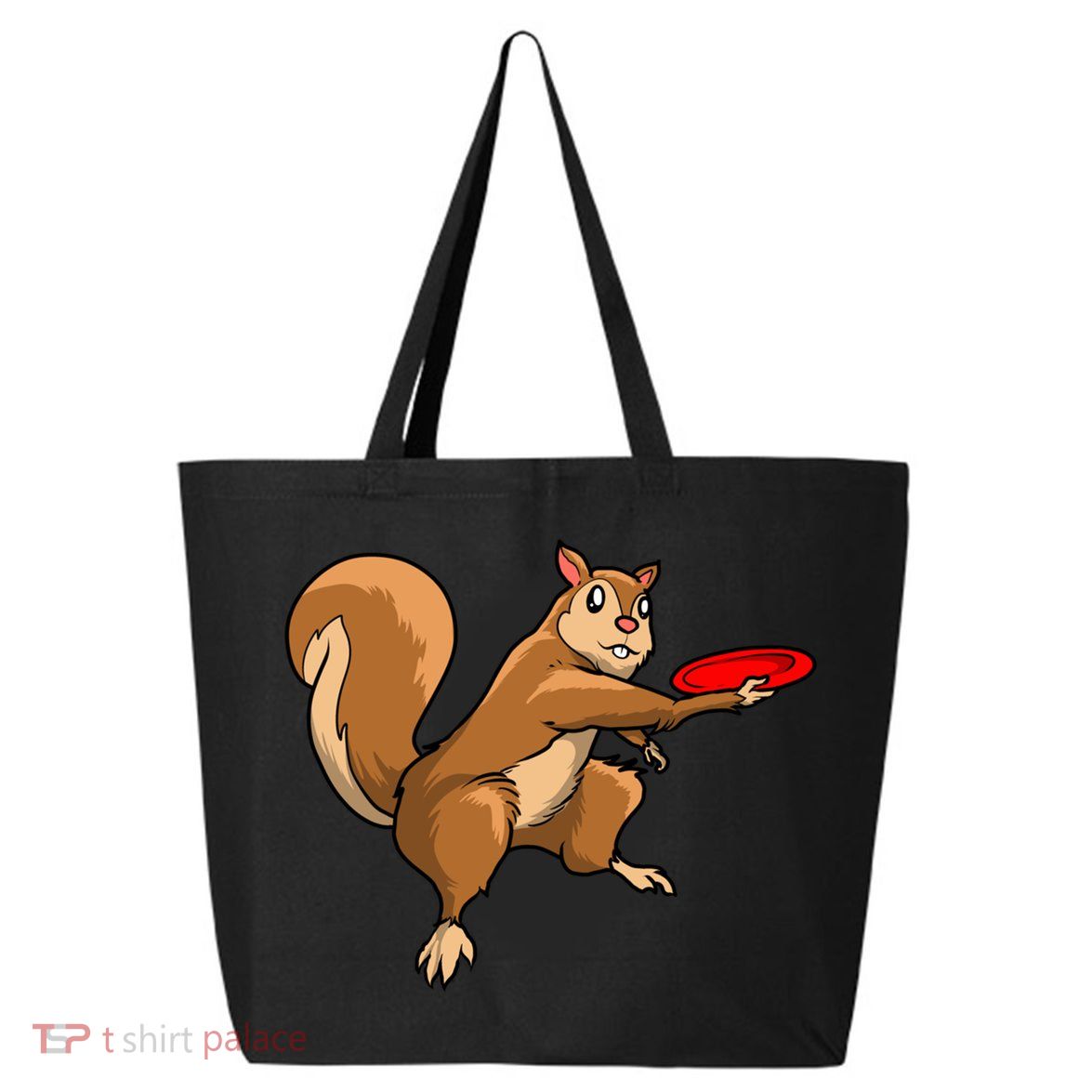 Disc Golf Squirrel Frolf Frisbee Golf Disc Gift 25L Jumbo Tote