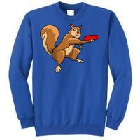 Disc Golf Squirrel Frolf Frisbee Golf Disc Gift Sweatshirt