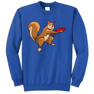 Disc Golf Squirrel Frolf Frisbee Golf Disc Gift Sweatshirt