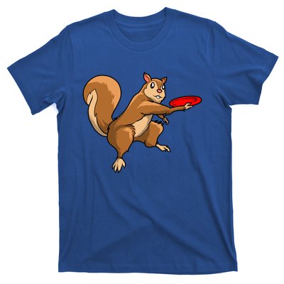 Disc Golf Squirrel Frolf Frisbee Golf Disc Gift T-Shirt