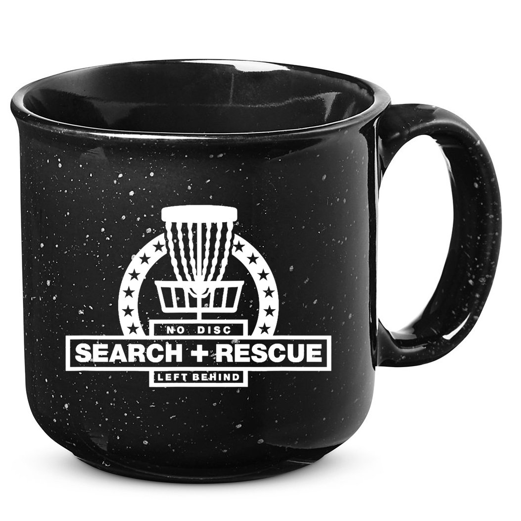 Disc Golf Search and Rescue, Disc Golf Gift, Funny Disc Golf 15oz Campfire Ceramic Mug