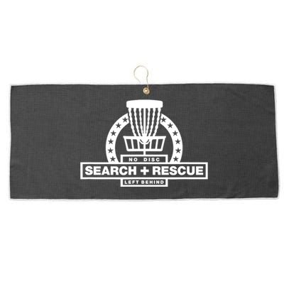 Disc Golf Search and Rescue, Disc Golf Gift, Funny Disc Golf Large Microfiber Waffle Golf Towel