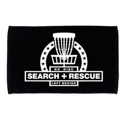 Disc Golf Search and Rescue, Disc Golf Gift, Funny Disc Golf Microfiber Hand Towel