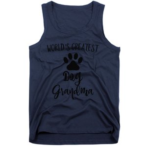 Dog Grandma Sweat Greatest Dog Grandma Gifts Tank Top