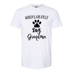 Dog Grandma Sweat Greatest Dog Grandma Gifts Softstyle CVC T-Shirt