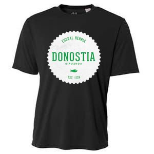 Donostia Gipuzkoa San Sebastian Euskal Herria Basque Country Cooling Performance Crew T-Shirt