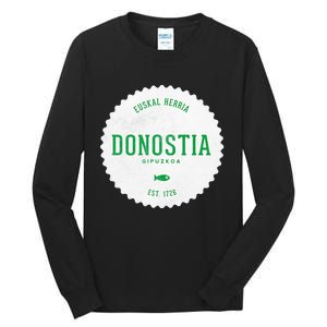 Donostia Gipuzkoa San Sebastian Euskal Herria Basque Country Tall Long Sleeve T-Shirt