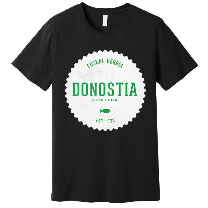 Donostia Gipuzkoa San Sebastian Euskal Herria Basque Country Premium T-Shirt