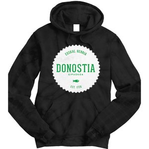 Donostia Gipuzkoa San Sebastian Euskal Herria Basque Country Tie Dye Hoodie