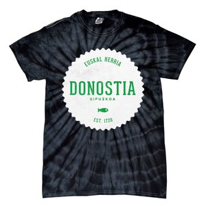 Donostia Gipuzkoa San Sebastian Euskal Herria Basque Country Tie-Dye T-Shirt