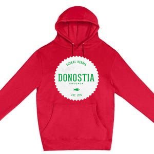 Donostia Gipuzkoa San Sebastian Euskal Herria Basque Country Premium Pullover Hoodie