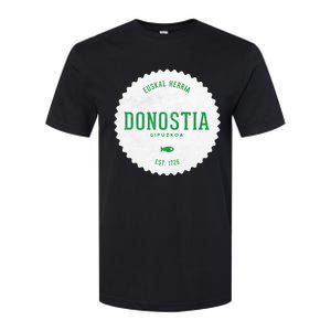 Donostia Gipuzkoa San Sebastian Euskal Herria Basque Country Softstyle CVC T-Shirt