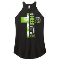 Disc Golf Shirt What Would Jesus Throw Frisbee Golf Women’s Perfect Tri Rocker Tank