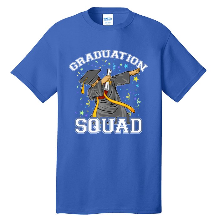 Dabbing Graduation Squad Family Matching Graduate Outfits Funny Gift Tall T-Shirt