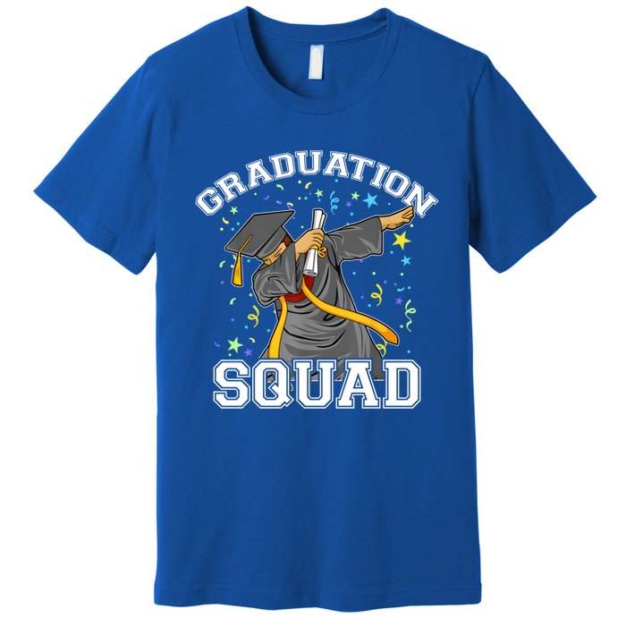 Dabbing Graduation Squad Family Matching Graduate Outfits Funny Gift Premium T-Shirt