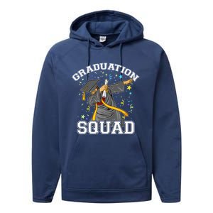 Dabbing Graduation Squad Family Matching Graduate Outfits Funny Gift Performance Fleece Hoodie