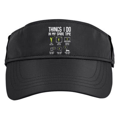 Disc Golf Spare Time Frisbee Enthusiast Adult Drive Performance Visor