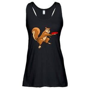 Disc Golf Squirrel Frolf Frisbee Golf Disc Ladies Essential Flowy Tank