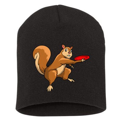 Disc Golf Squirrel Frolf Frisbee Golf Disc Short Acrylic Beanie