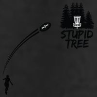 Disc Golf Stupid Tree Funny Frisbee Dad Boy Tees 7 Panel Mesh Trucker Snapback Hat