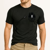 Disc Golf Stupid Tree Funny Frisbee Dad Boy Tees Cooling Performance Crew T-Shirt