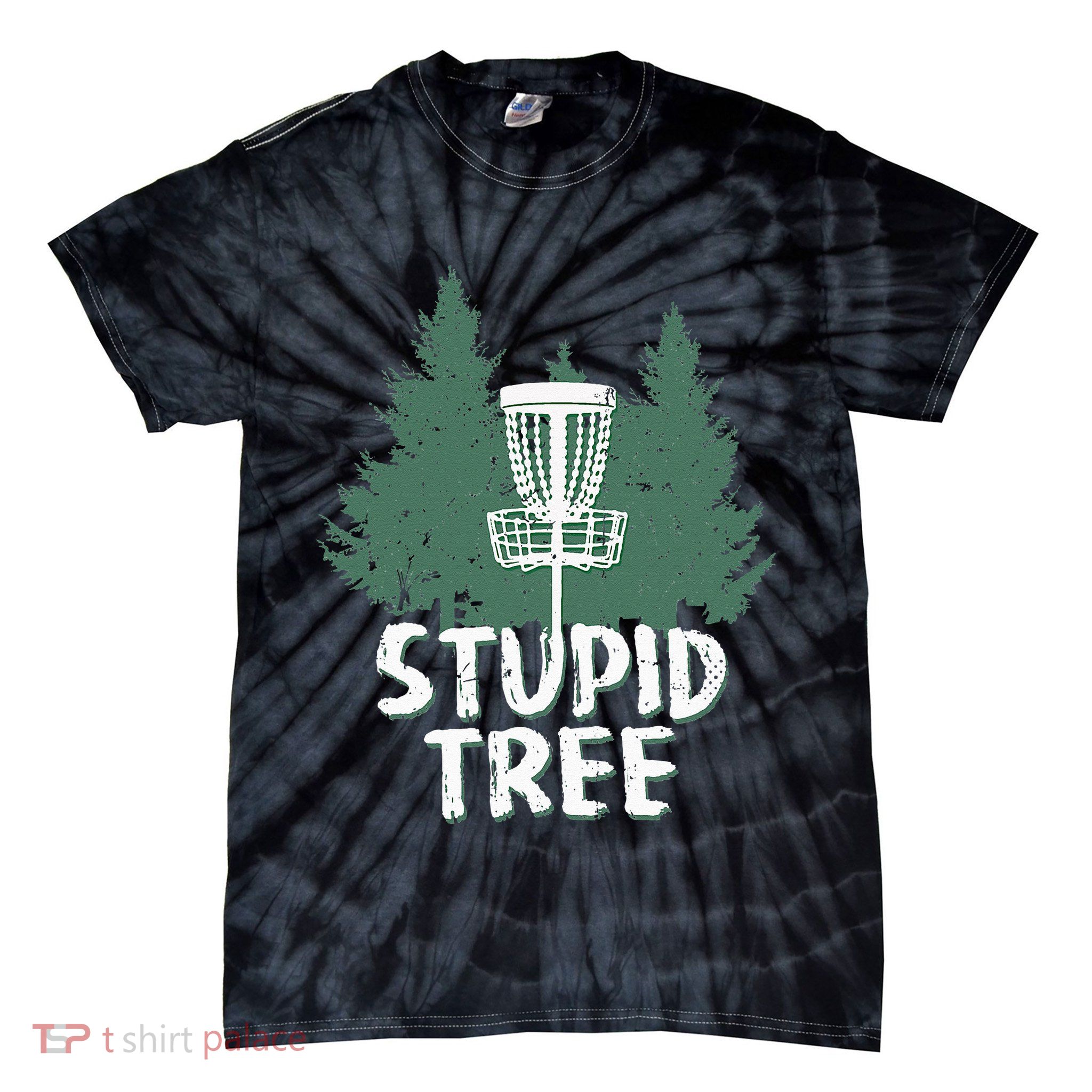 Disc golf set Disc golf Disc golfing bag Disc golf frisbees Tie-Dye T-Shirt