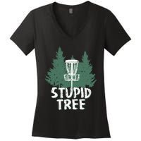 Disc golf set Disc golf Disc golfing bag Disc golf frisbees Women's V-Neck T-Shirt