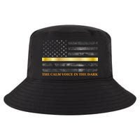 Dispatcher Gifts Thin Gold Line Thin Yellow Line 911 Cool Comfort Performance Bucket Hat