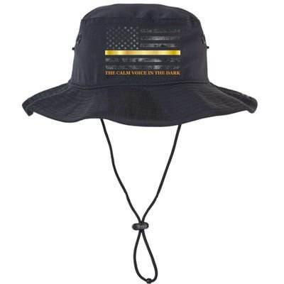 Dispatcher Gifts Thin Gold Line Thin Yellow Line 911 Bucket Hat