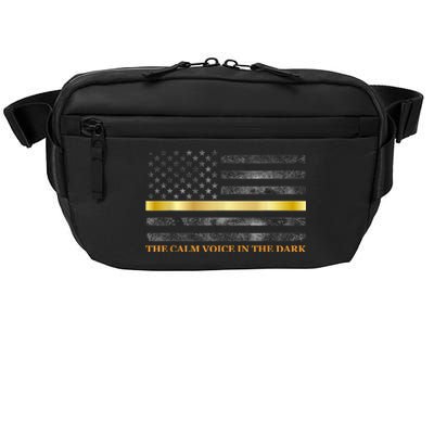 Dispatcher Gifts Thin Gold Line Thin Yellow Line 911 Crossbody Pack