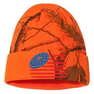 Disc Golf T USA Flag Disc Golf Kati Licensed 12" Camo Beanie