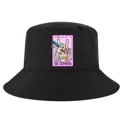 Dog Groomer Tarot Card Dog Grooming Cool Comfort Performance Bucket Hat