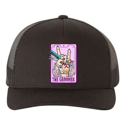 Dog Groomer Tarot Card Dog Grooming Yupoong Adult 5-Panel Trucker Hat