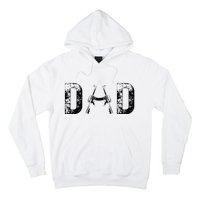 Dad GiftsDAD Tee Military Dad Hunting Dad Father's Day Hoodie