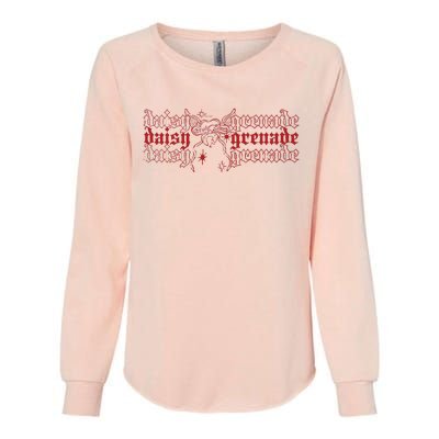 Daisy Grenade Tooth Womens California Wash Sweatshirt