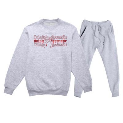 Daisy Grenade Tooth Premium Crewneck Sweatsuit Set