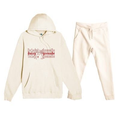 Daisy Grenade Tooth Premium Hooded Sweatsuit Set