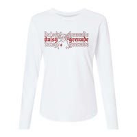 Daisy Grenade Tooth Womens Cotton Relaxed Long Sleeve T-Shirt