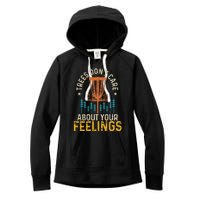 Disc Golf Trees Don't Care About Your Feelings Frolf Vintage Women's Fleece Hoodie