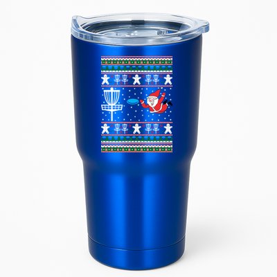 Disc Golf Ugly Christmas Merry Discmas Holiday Xmas Gift Cool Gift Tumbler