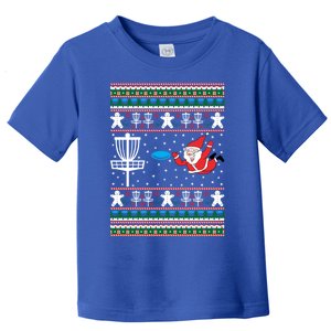 Disc Golf Ugly Christmas Merry Discmas Holiday Xmas Gift Cool Gift Toddler T-Shirt