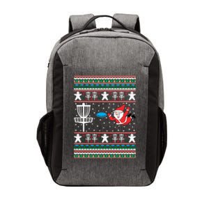 Disc Golf Ugly Christmas Merry Discmas Holiday Xmas Gift Cool Gift Vector Backpack