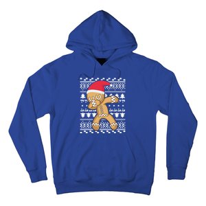 Dabbing Gingerbread Ugly Christmas Sweater Gift Hoodie